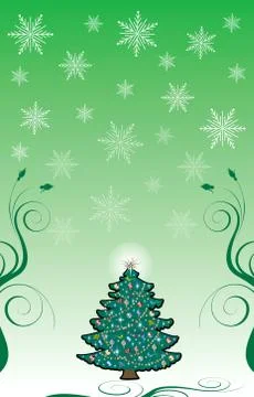 Christmas Background  Stock Illustration