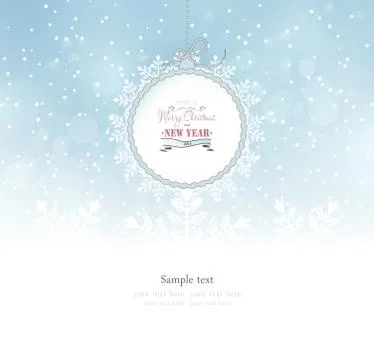 Christmas Background Stock Illustration