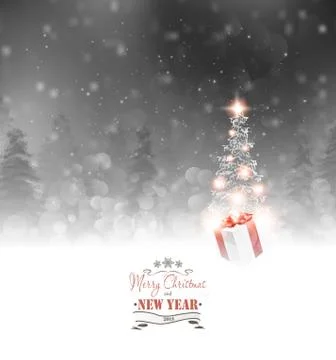 Christmas Background Stock Illustration