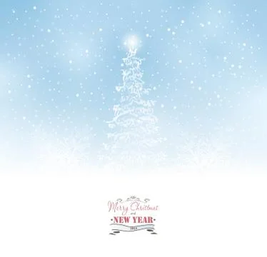 Christmas Background Illustrazione stock
