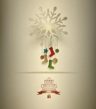 Christmas Background Illustrazione stock
