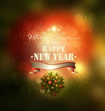 Christmas Background Stock Illustration