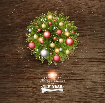 Christmas Background Stock Illustration