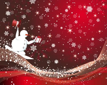 Christmas  background Stock Illustration
