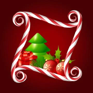 Christmas background Illustrazione stock