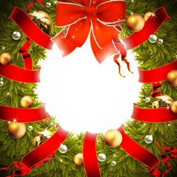 Christmas background Stock Illustration