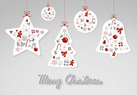 Christmas background Stock Illustration