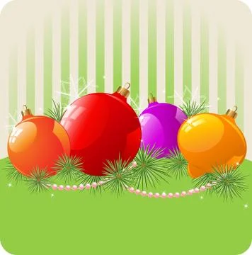 Christmas background Stock Illustration