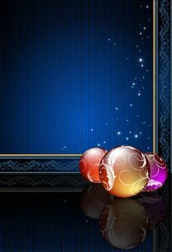 Christmas background Stock Illustration