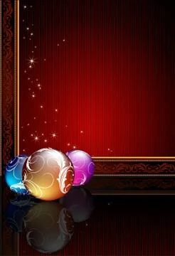 Christmas background Stock Illustration