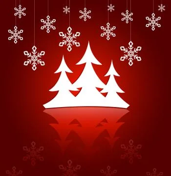 Christmas background Stock Illustration