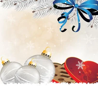 Christmas background Stock Illustration