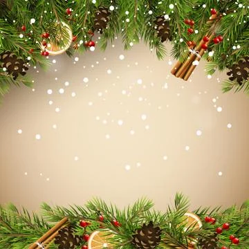 Christmas background Stock-Illustration