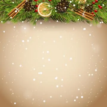 Christmas background Stock Illustration