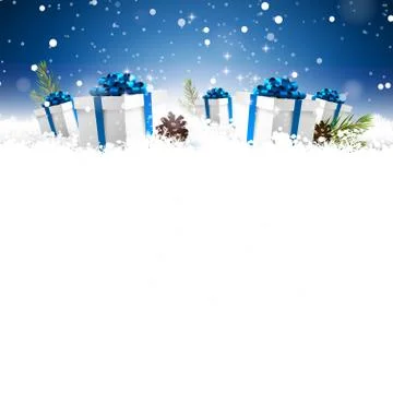 Christmas background Stock Illustration