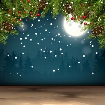 Christmas background Stock Illustration