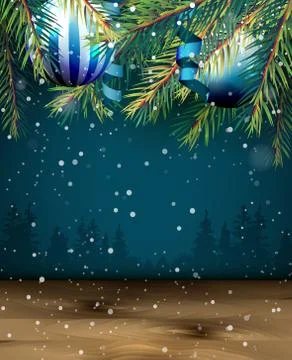 Christmas background Illustrazione stock