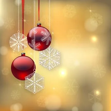 Christmas background Stock Illustration