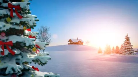 Christmas background Stock Illustration