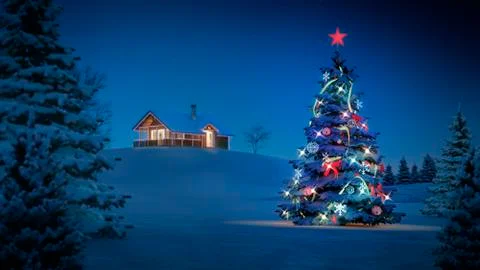 Christmas background Stock Illustration