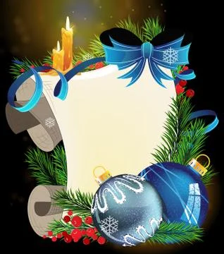 Christmas background Stock Illustration