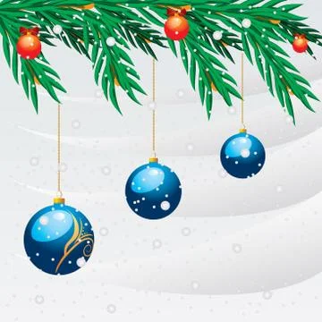 Christmas background Stock Illustration