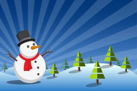 Christmas background Stock Illustration