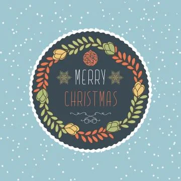 Christmas Background Stock Illustration