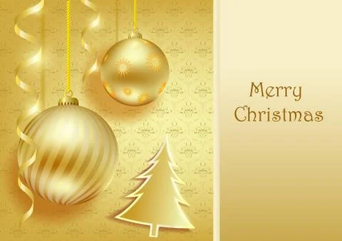 Christmas background Stock Illustration