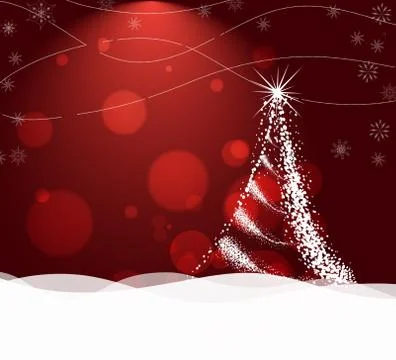 Christmas Background Stock Illustration