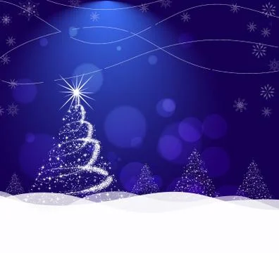 Christmas Background Stock Illustration