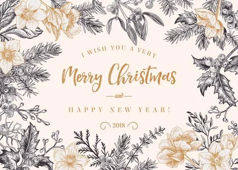 Christmas background. Stock Illustration