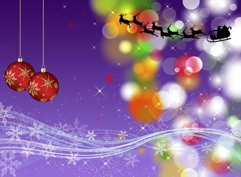 Christmas background Stock Illustration