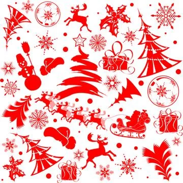Christmas background Stock Illustration