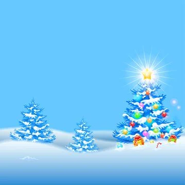 Christmas Background Stock Illustration