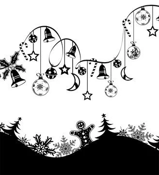 Christmas background Stock Illustration