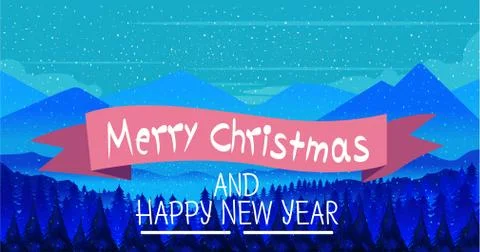 Christmas background, illustration Stock Illustration