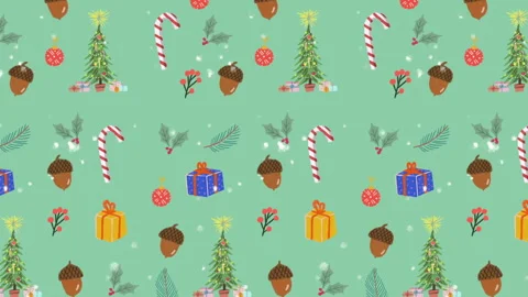 Christmas background lightblue Loop Stock Footage 166862212