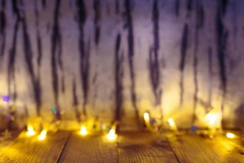 Christmas background with lights Foto stock
