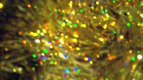Christmas background, lights shimmer in motion Stock Footage 71248510