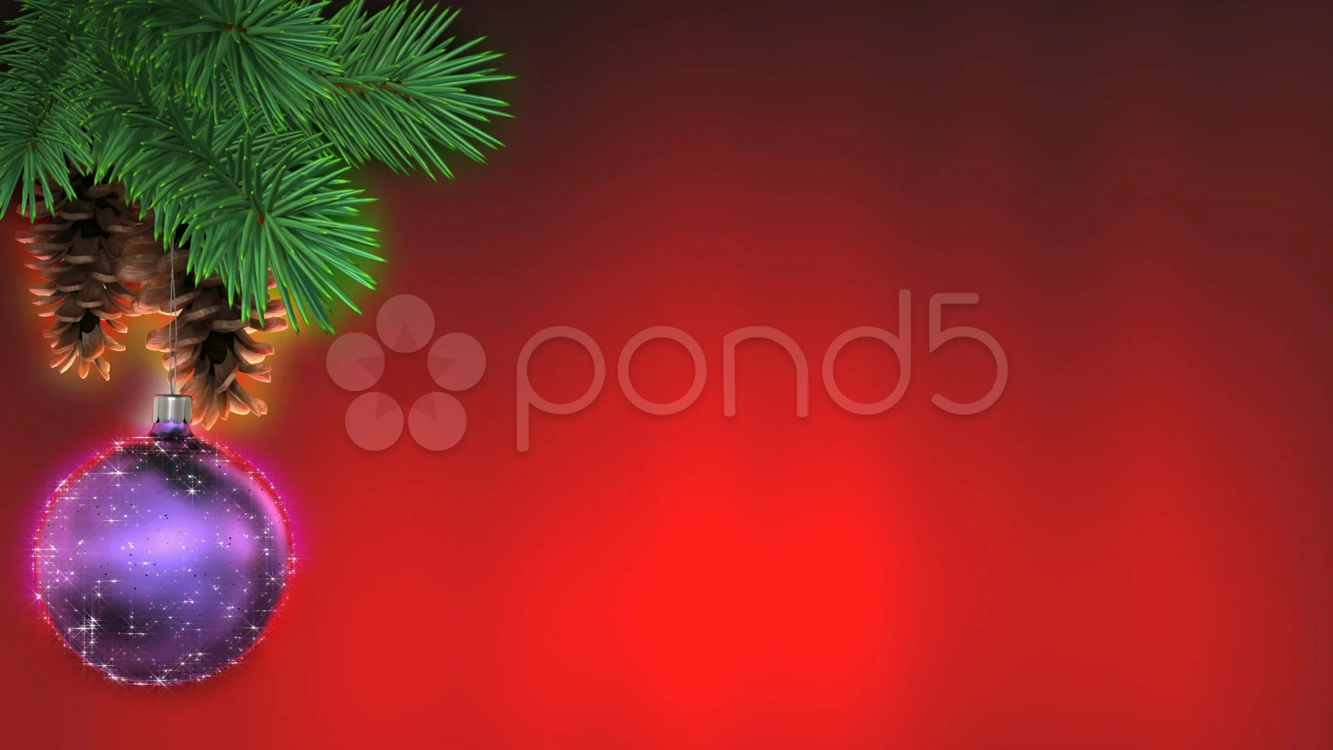 Christmas background, loop-able 3d anima... | Stock Video | Pond5