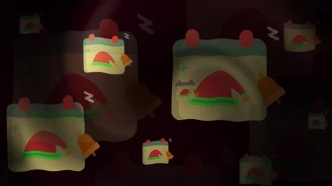 Christmas Background Loop Stock Footage 309498201