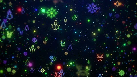 Christmas Background looped for your projects and events Stock Footage 236747700