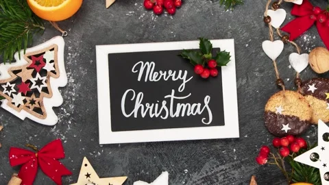 Christmas background, motion, dark background Stock Footage 161116151