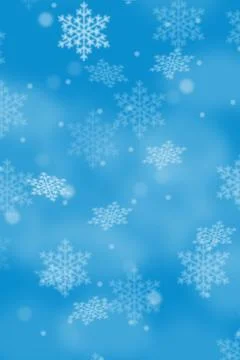 Christmas background pattern winter card portrait format snow flakes snowflak Stock Illustration