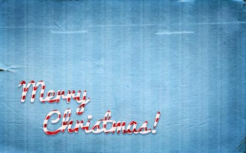 Christmas background with peppermint cone style greetings Stock Illustration