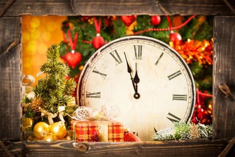 Christmas background Stock Photos
