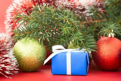 Christmas background. Stock Photos