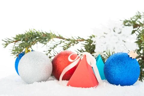 Christmas background. Stock Photos