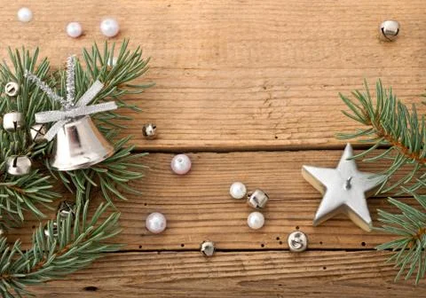 Christmas background Stock Photos